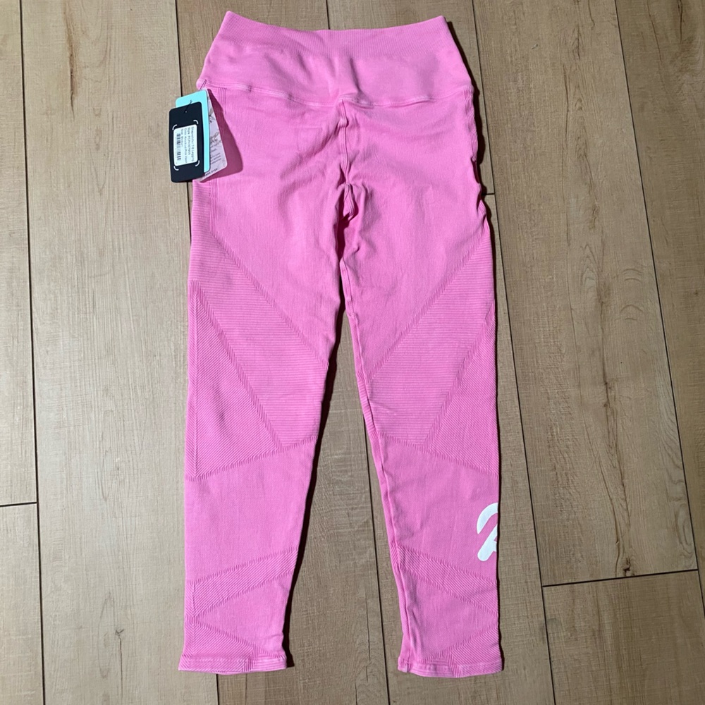Nux Shapeshifter 718 Seamless Leggings – Knockout Pink | Size M | High-Waist Fit
